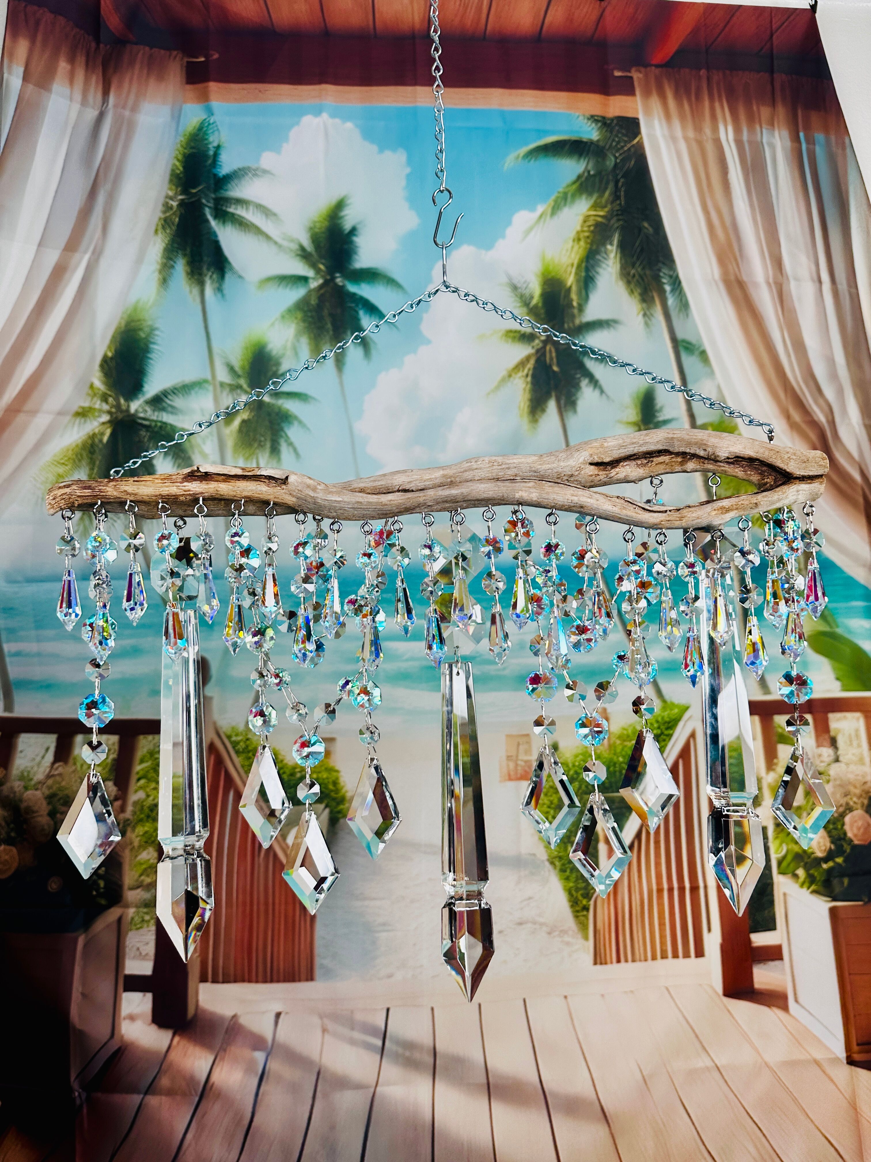 Epoxy Resin Driftwood Wind Chimes | Dazzling Driftwood – Dazzling